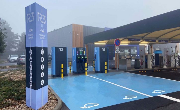 points de recharge ultra-rapide station Norauto DBT