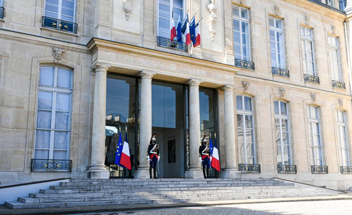 Palais de l'Elysée Emmanuel Macron Marine Le Pen mobilité électrique