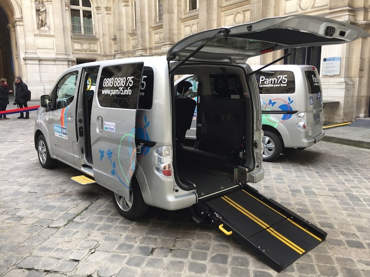Le transport à destination des PMR s’électrifie à Paris