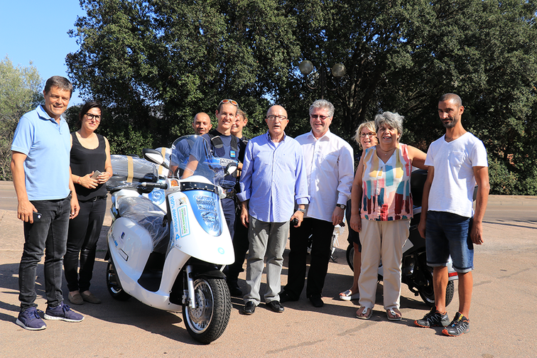 La Communauté de communes du Sud-Corse accueille ses premiers scooters électriques Eccity