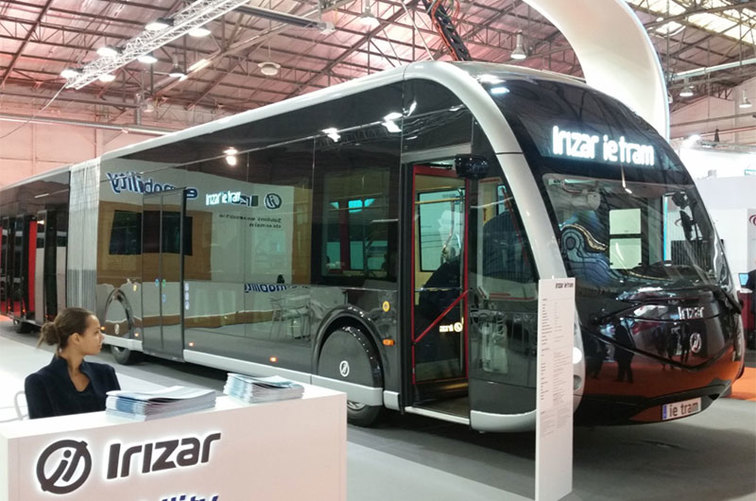 Le bus de 12 m de l'espagnol Irizar